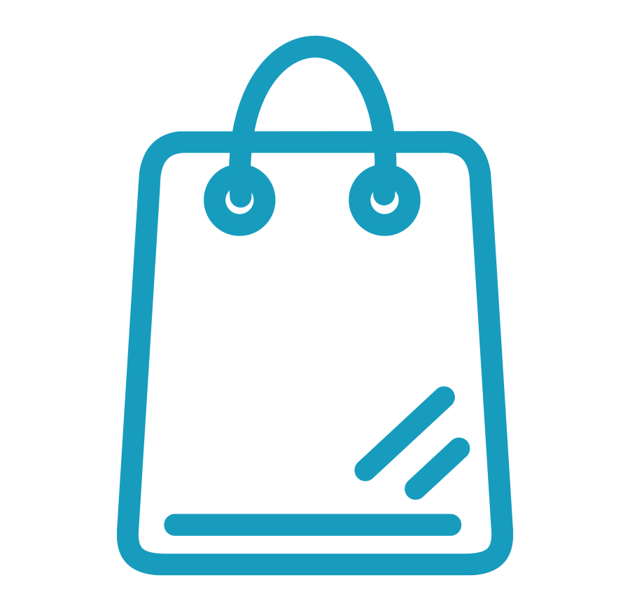 shopping bag icon