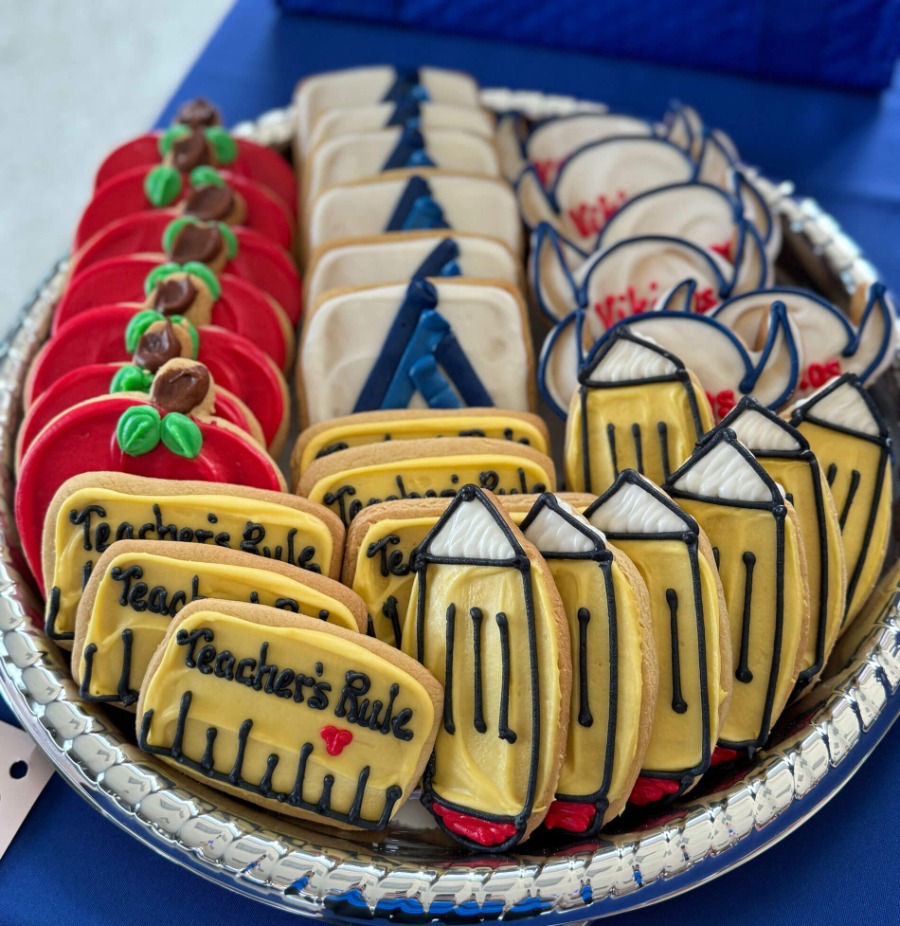 a plater filled with homemade cookies